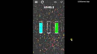 Happy Color Sort Puzzle Gameplay & Walkthrough | Free at 123Games.App screenshot 3
