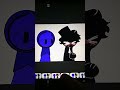 Jevin x black🖤💙 :3 // #sprunki #incredibox #sprunkiincredibox #fypシ゚ #animation #trending #trend