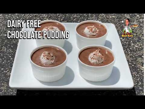 Dairy Free Chocolate Pudding | Homemade Chocolate Pudding Recipe
