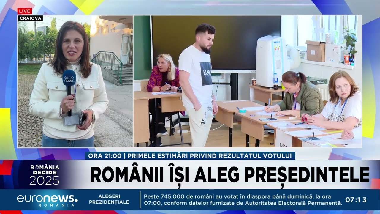 Prezidențiale 2025, tur 2. Românii votează: Secțiile de votare din toată țara au fost deschise