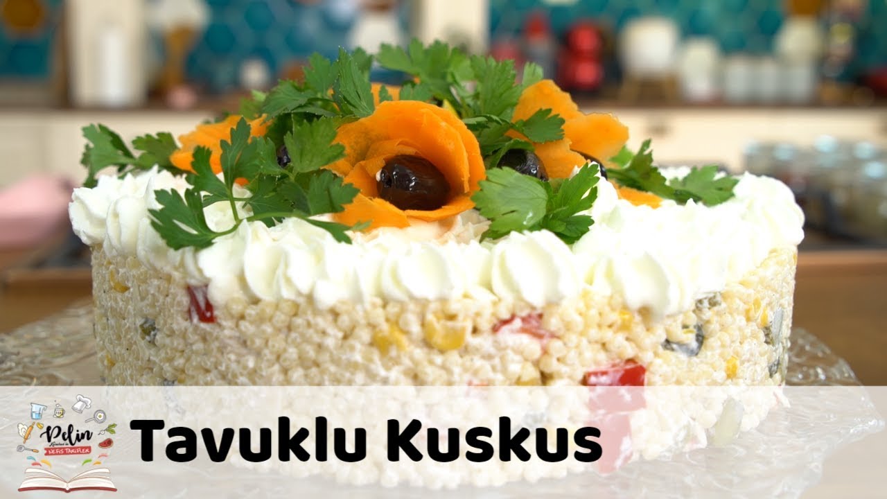 Yoğurtlu Nefis Kuskus Salatası Tarifi Videosu Yoğurtlu Nefis Kuskus Salatası Tarifi Videosu