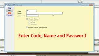 HOW TO ADD OR EDIT CASHIER DETAIL