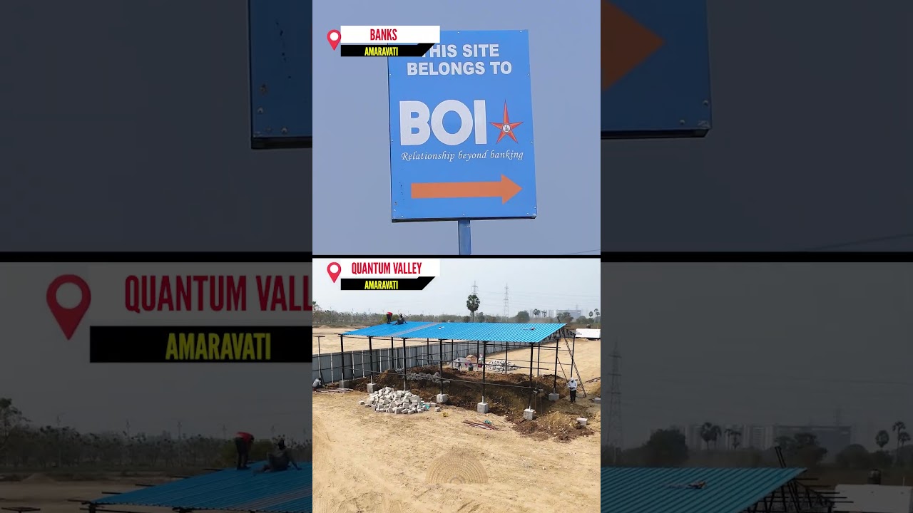 Amaravati Banks & Quantum Valley | Latest Construction Update