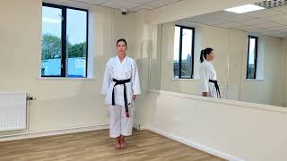 1st Kyu - 3 white tabs - 2 black Kata - No Rohai - Shukokai