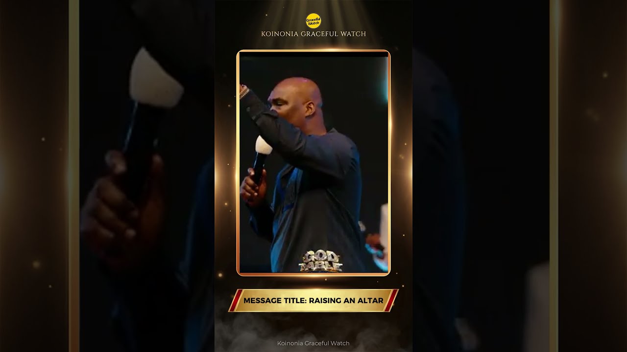 I Release Fresh Fire Upon Your Prayer Altar #apostlejoshuaselman #koinoniaglobal #koinonia