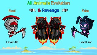 All Animals Evolution And Real Kills Fake And Took Revenge (EvoWorld.io)