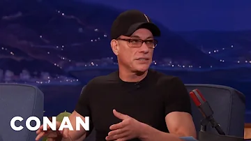 What language does Jean-Claude Van Damme speak?