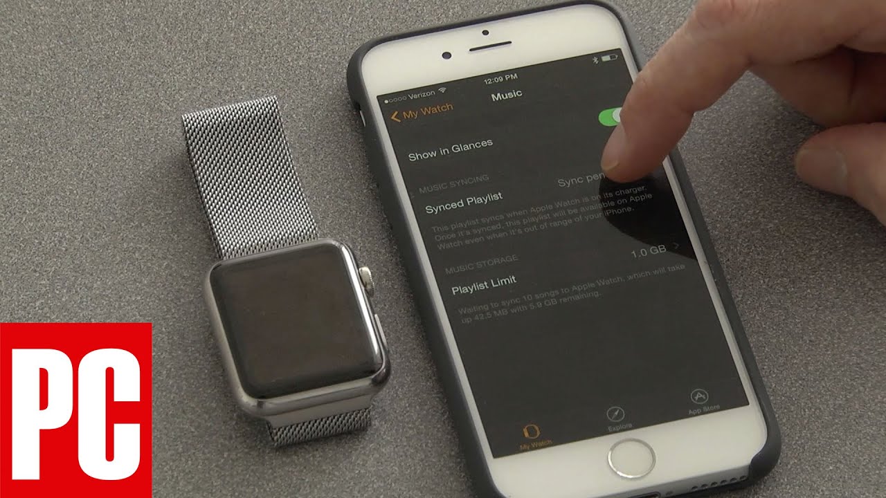 music controls on apple watch