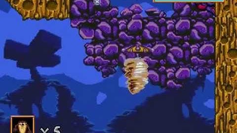 Taz - Escape From Mars (Sega Genesis) Playthrough - Planet X