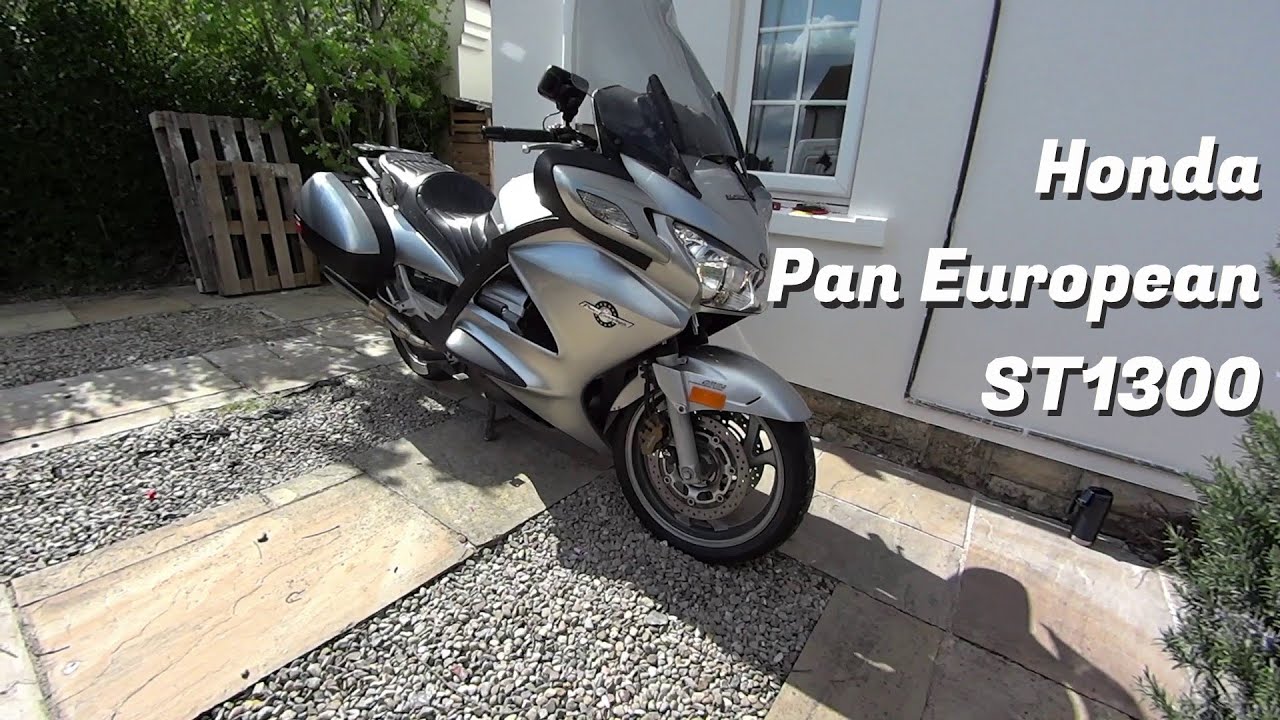 Honda ST1300 Pan European Service, camera & satnav install