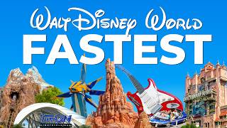 Top 10 Fastest Rides at Walt Disney World  Full Guide