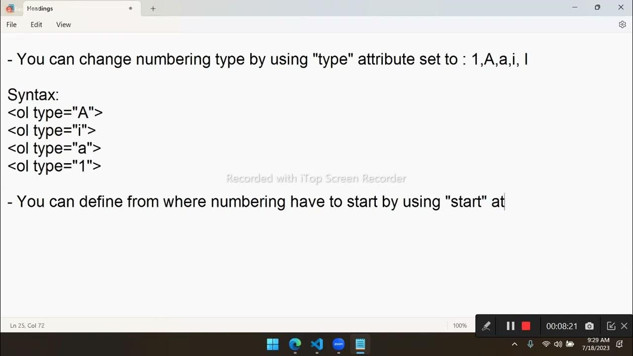Day 13 HTML, CSS, JavaScript By Mr Sudhakar Sharma 720p30fp - YouTube