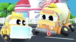 Daddy Car is Sick!  | Baby Trucks | Car City World App