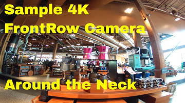 FrontRow Wearable Camera | Sample Footage Through Starbucks Reserve, Seattle Washington in 4K