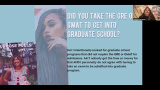 Latinas with Masters Graduate School Q & A ~ Episode 1 (Grad School Tests + Application Fees)