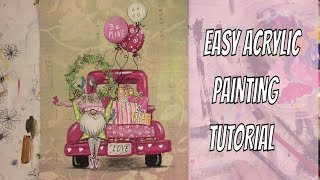 Gnome Be Mine Painting Tutorial