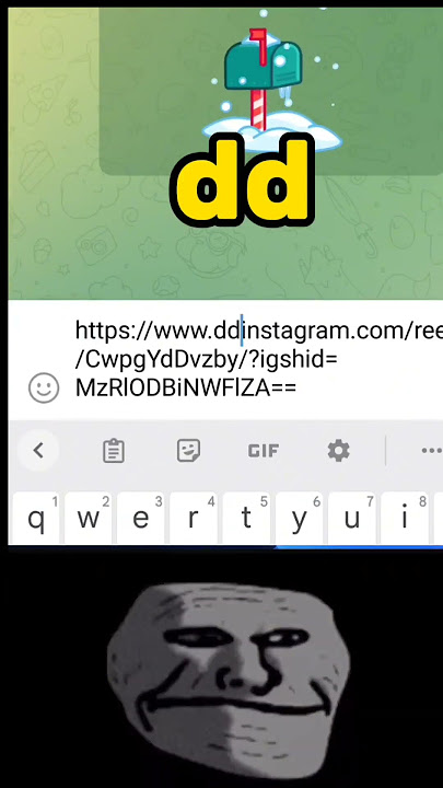 How to download Instagram video 🫨🫨 #shorts #instagram #telegram