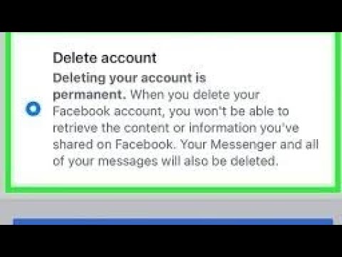 How to Delete Facebook Account Permanently|New Update 2024 - YouTube