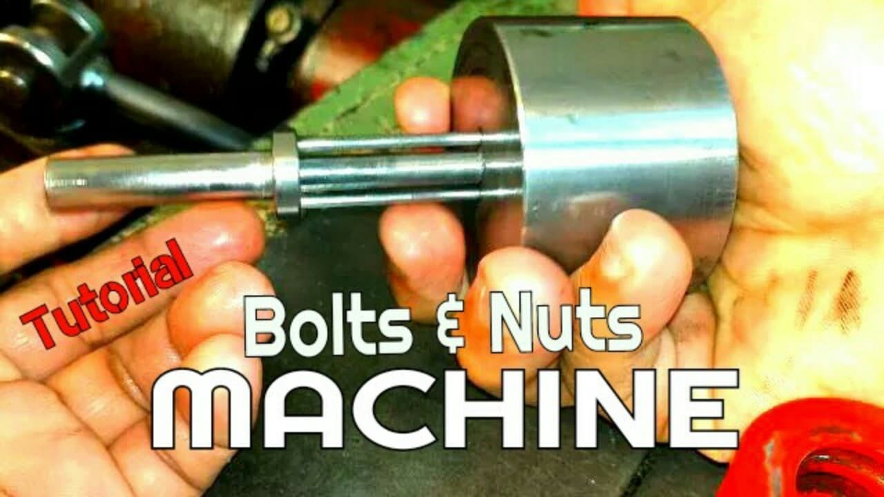 Molds for Making Holes in Bolt & Nuts Former Machine TUTORIAL
