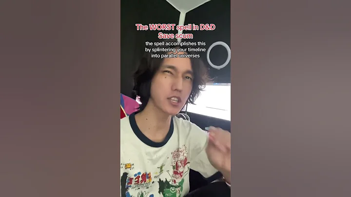 Creating The WORST Spell In D&D! #dnd #dnd5e #dungeonsanddragons #ttrpg
