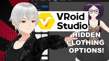 There are more clothing options hidden! | VRoid Studio Tips~