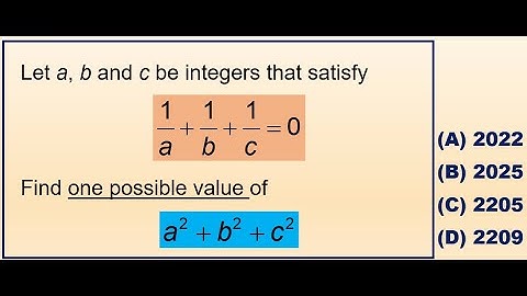 Math 521 #137: Integer solutions and Perfect Squares