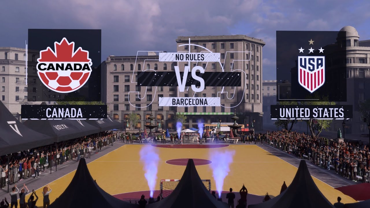 FIFA 20 Canada vs USA Women's Friendly Highlights Volta YouTube