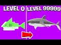 DE TUBARÃO BEBÊ A TUBARÃO ADULTO NO ROBLOX!! (Shark Evolution)