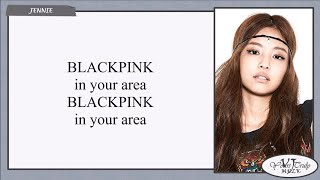 BLACKPINK '붐바야 BOOMBAYAH' Easy Lyrics