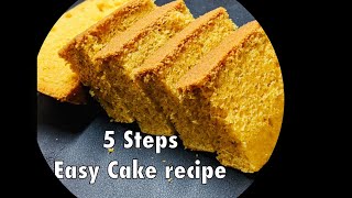 BASIC CAKE RECIPE WITHOUT OVEN