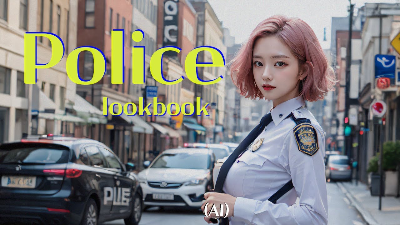 Police officer lookbook, 制服ルックブック, 순경 룩북(Realistic 4K , AI - 40) - YouTube
