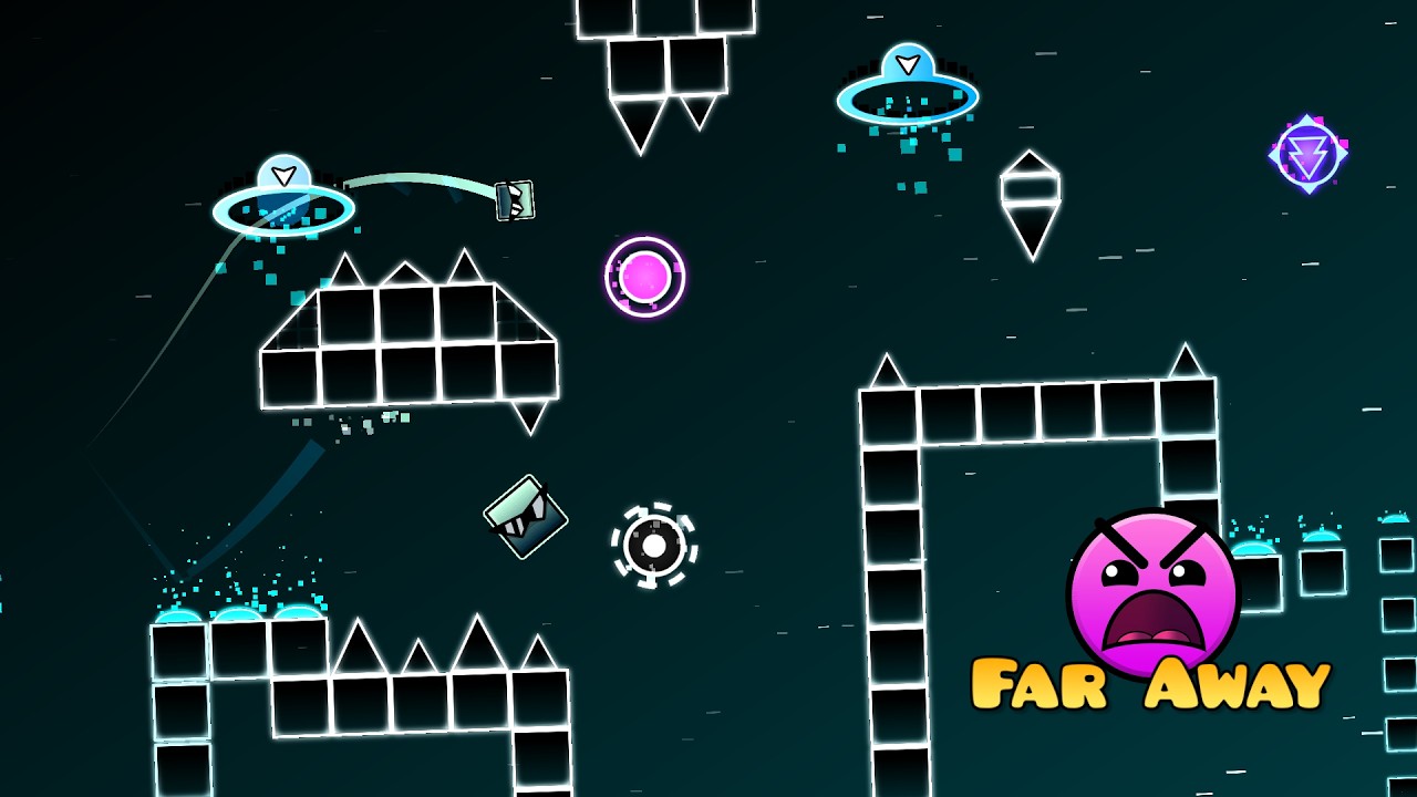 Far Away [Layout] by Jhan04 (me) | Geometry Dash 2.2 - YouTube