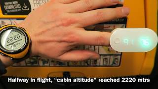 How To Breathe In Airplanes? Get sleepy? Let's measure oxygen!