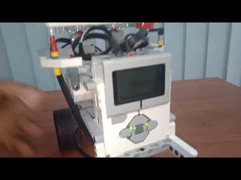 How to measure the distance using EV3 LEGO ultrasonic sensor in EV3 DEV