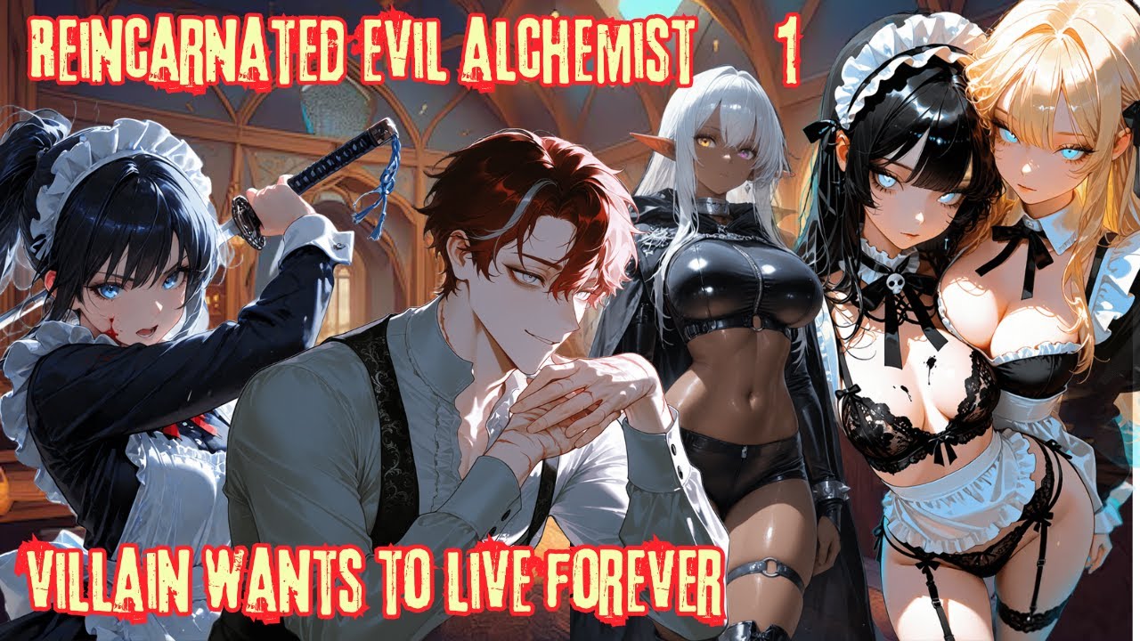 How to Live Forever: Reincarnated Evil Villain Alchemist Wants Immortality Volume 1 Isekai Audiobook