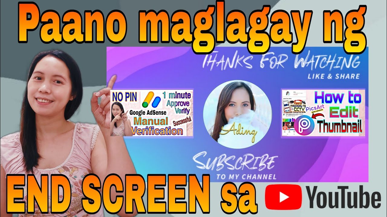 End Screen | YouTube tutorial | Tagalog tutorial 2022 - YouTube