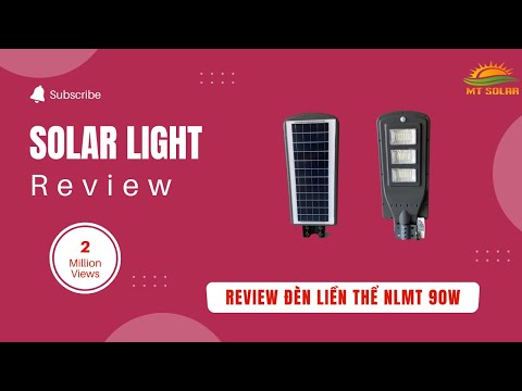 Video Giới Thiệu Đèn Sân Vườn Liền Thể Năng Lượng Mặt Trời... - youtube