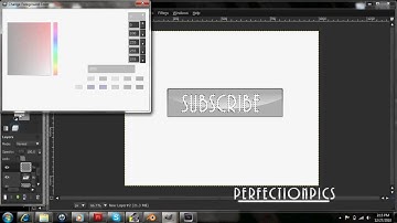 subscribe button in gimp HD