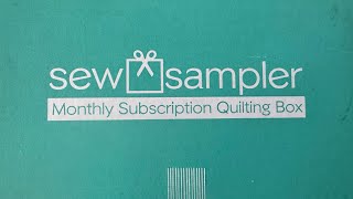 March 2026 Sew Sampler Box from @FatQuarterShopTX 