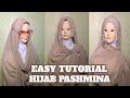 3 Cara Mudah Memakai Hijab Pashmina|| Tutorial Hijab Ramadhan,   Lebaran