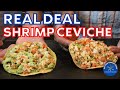 REAL DEAL Mexican Shrimp Ceviche!