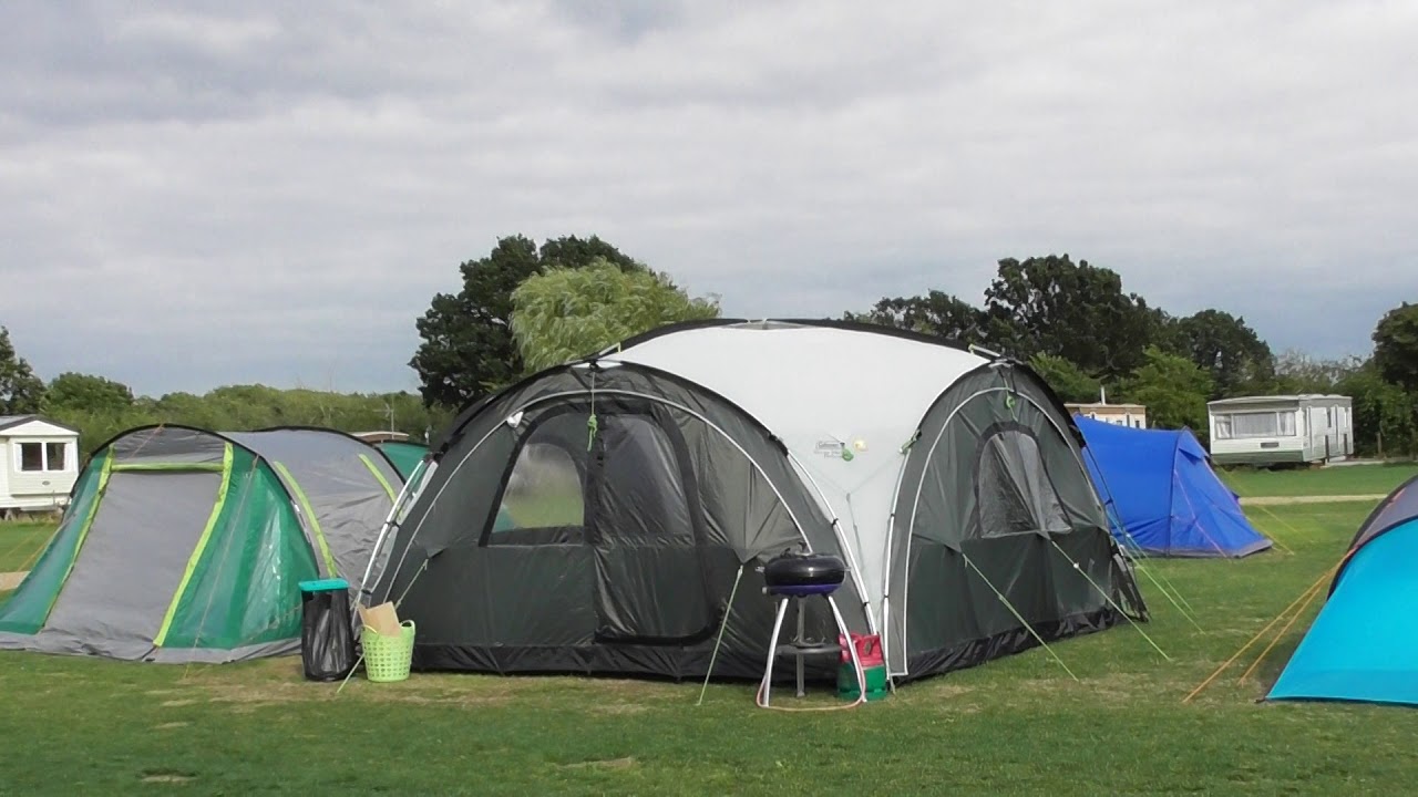 upload Coleman event shelter deluxe tent Saxmumndham 28aug18 351p YouTube