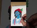 #art #krishna #drawing #watercolor #krishnabhakti #painting