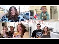 new hair cut, Grace is crawling, + girls night!