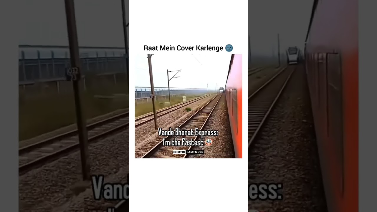 Vande Bharat Express running at Full Speed 130Kms/Hr 