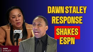 Dawn Staley’s Emotional Response Shakes ESPN— Stephen A Smith PUSHED Her Too Far