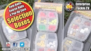 Brilliant New Baits For Carp, Tench, Bream, Barbel And Chub Enterprise Tackle Selection Boxes
