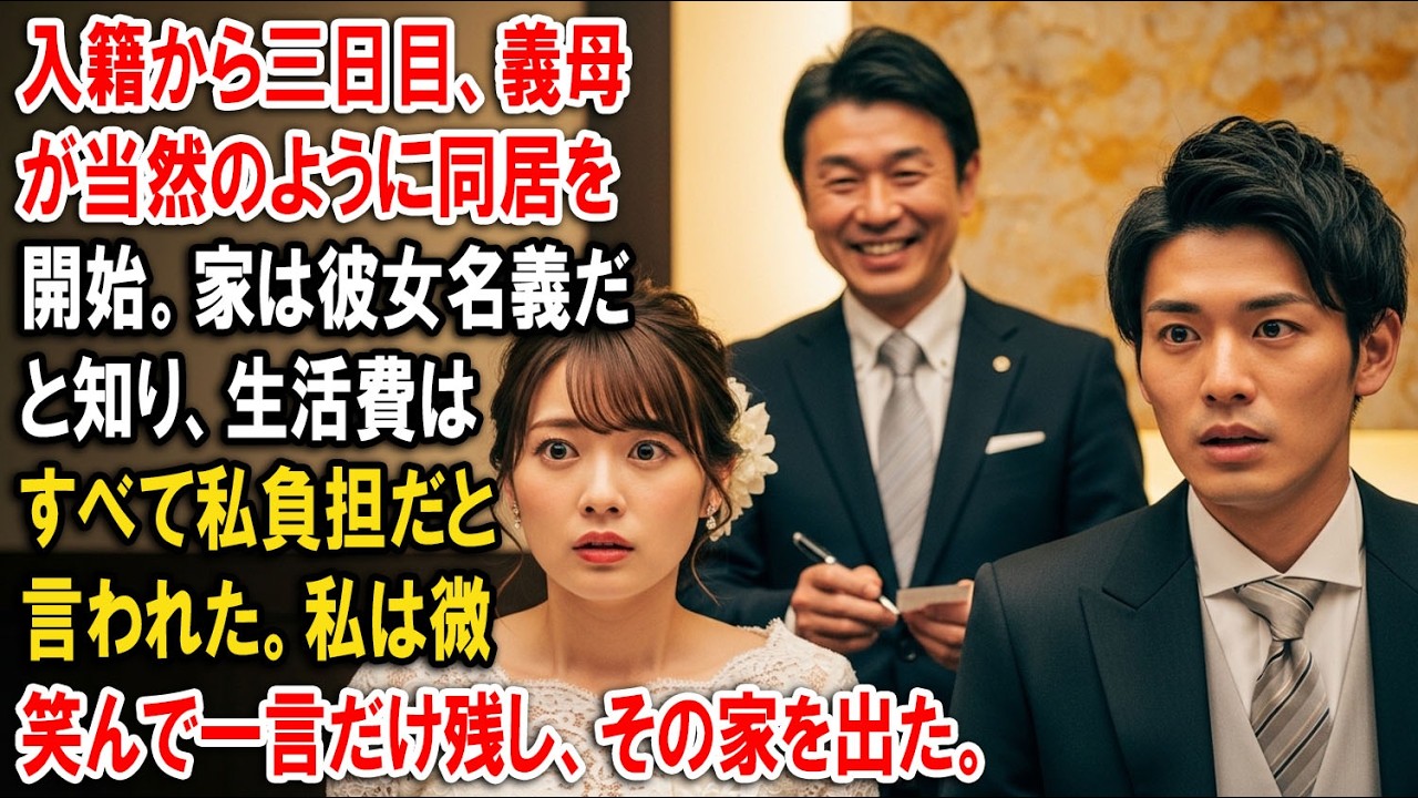 年収1億円の夫が、月15万円で離婚を切り出してきた。私は何も言わず共有口座を解約し、財産分与の手続きを進めた——翌日、彼は初めて現実を知った。【静かな復讐】【家族の裏切り】