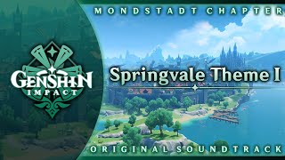 Miniatura de vídeo de "Springvale Theme I | Genshin Impact Original Soundtrack: Mondstadt Chapter"
