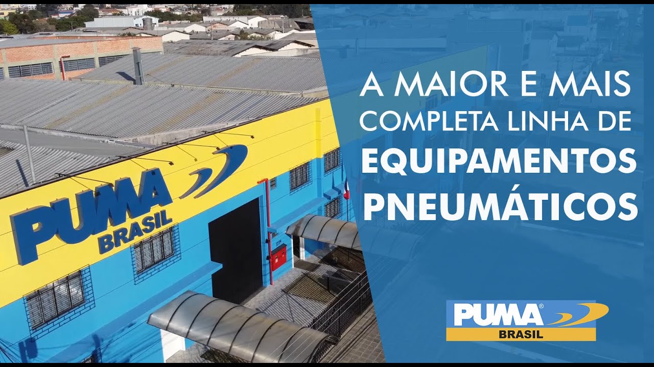 PUMA BRASIL - A MAIOR e mais COMPLETA linha de EQUIPAMENTOS PNEUMÁTICOS! 